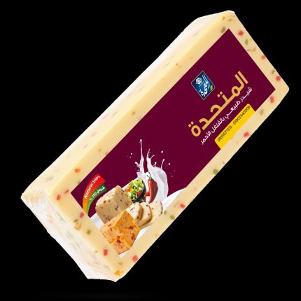 شيدر أبيض بالفلفل الأحمر 5 ك